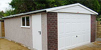 Doors - 10ft Hormann White Georgian (Click to view)