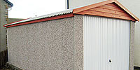 Basic Garage 18ft 4in x 10ft (Click to view)